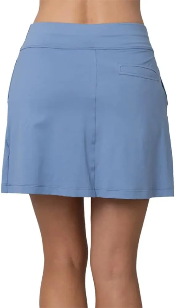 17 in Solid Womens Golf Skort