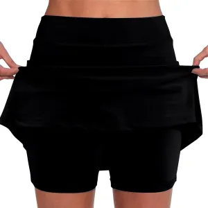 2025 Womens Skorts High Waist Sports Shorts Tennis Mini Skirts Skorts Causal Trendy Short Plus Size Summer Gym Clothes
