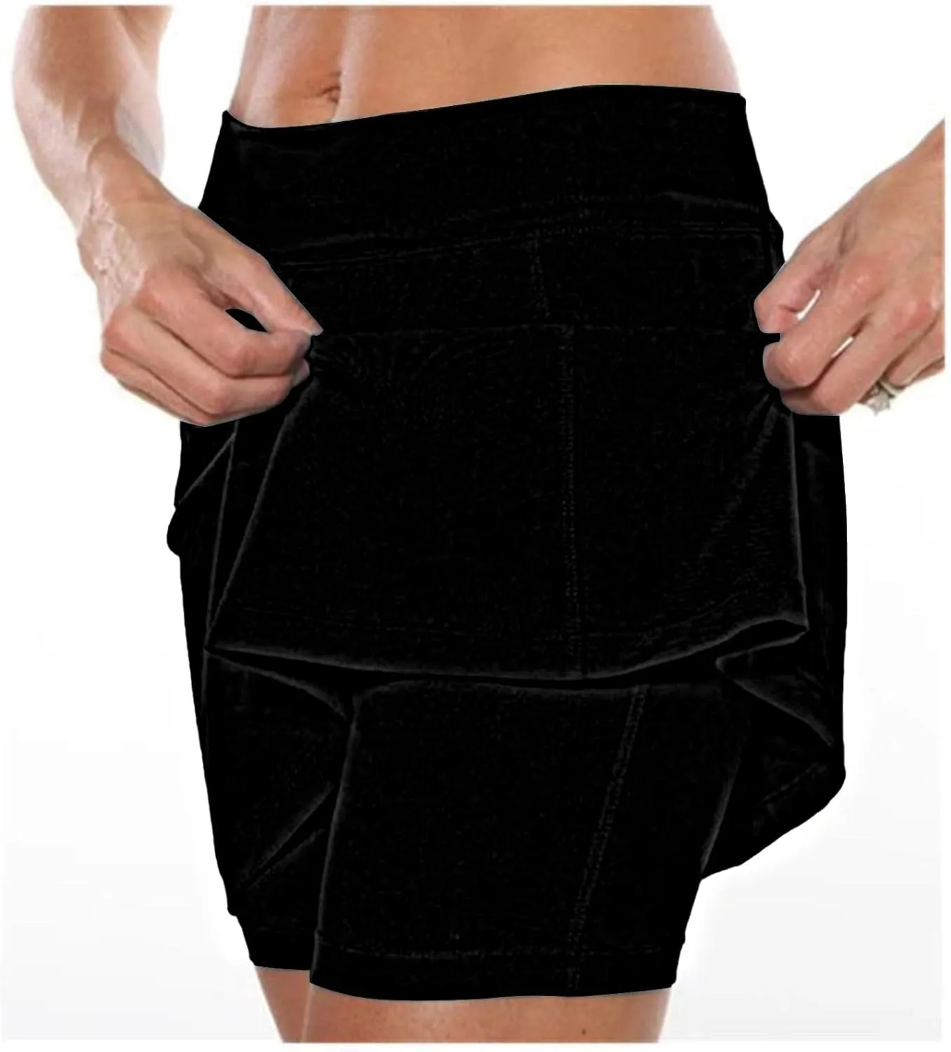 2025 Womens Skorts High Waist Sports Shorts Tennis Mini Skirts Skorts Causal Trendy Short Plus Size Summer Gym Clothes