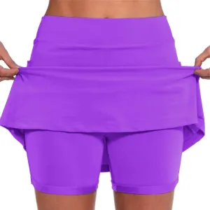22 inch Golf Skirts for Women Tummy Control Pleated Tennis Skorts for Women Running Shorts for Women high Waisted 7