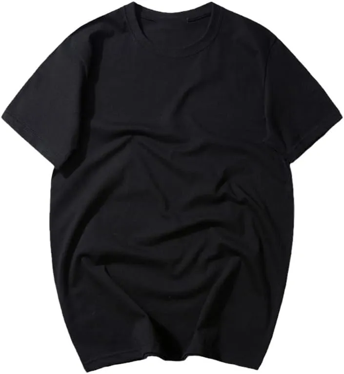3Pcs/Lot Basic Tops Tee Men T-Shirts Summer Cotton Short Comfortable Male Tshirts Quick Dry Solid Simple Tshirts