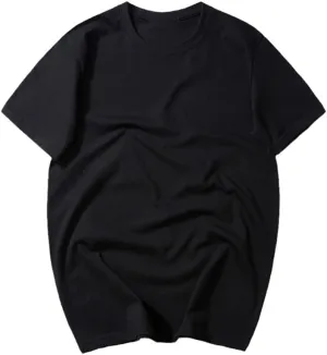 3Pcs/Lot Basic Tops Tee Men T-Shirts Summer Cotton Short Comfortable Male Tshirts Quick Dry Solid Simple Tshirts