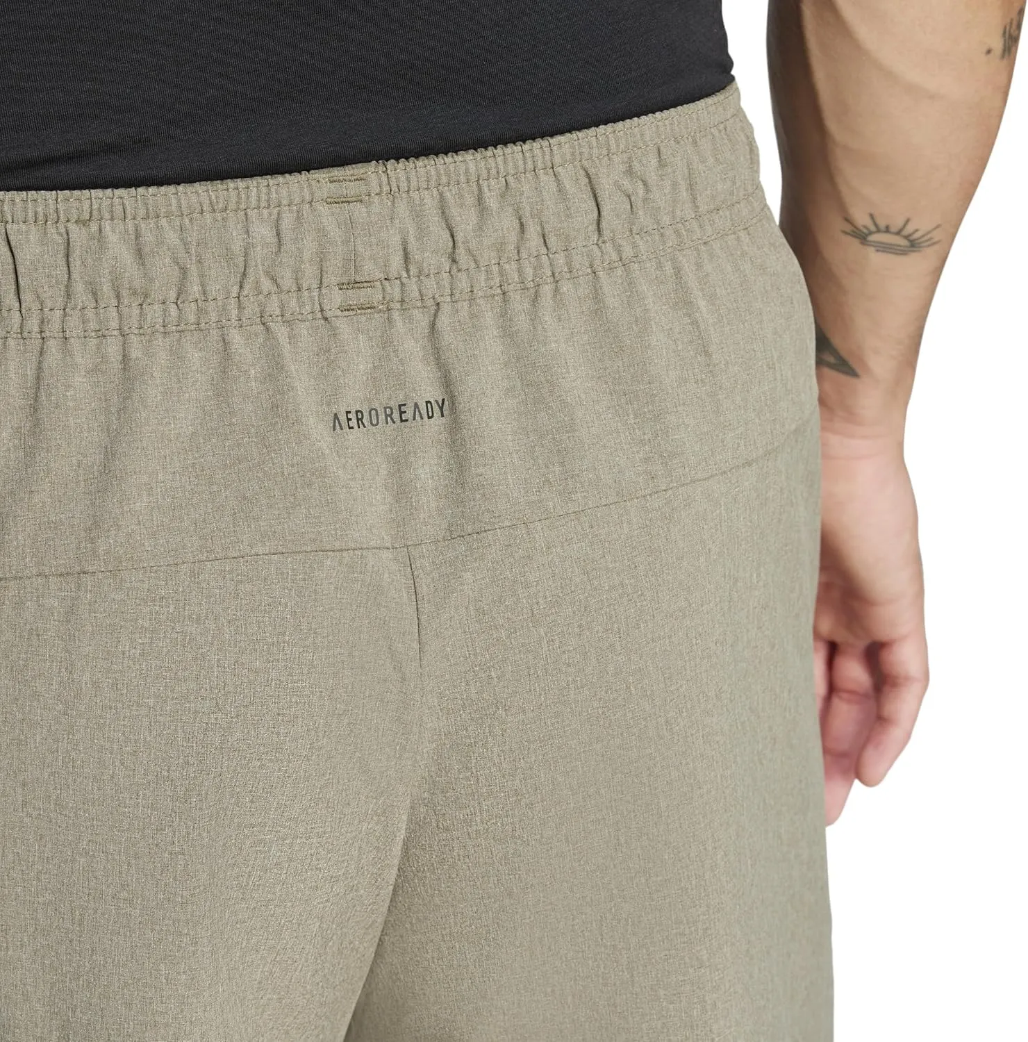 adidas Men's Designed for Training Mlange Shorts
