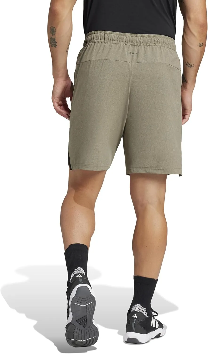 adidas Men's Designed for Training Mlange Shorts