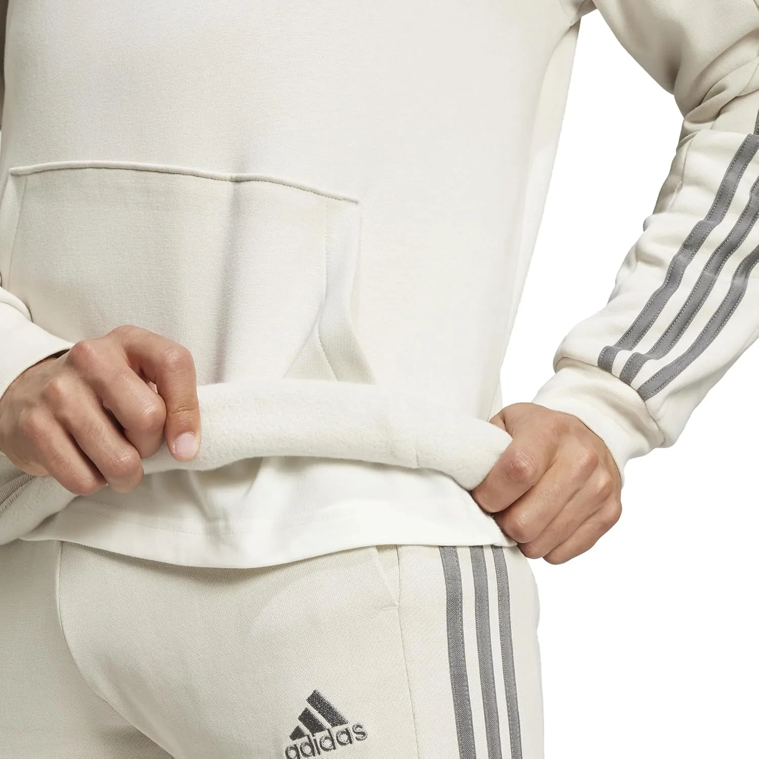adidas Men's Essentials Fleece 3-Stripes Hoodie
