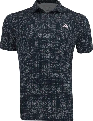 adidas Men's Ultimate365 Power Grid Print Polo Shirt
