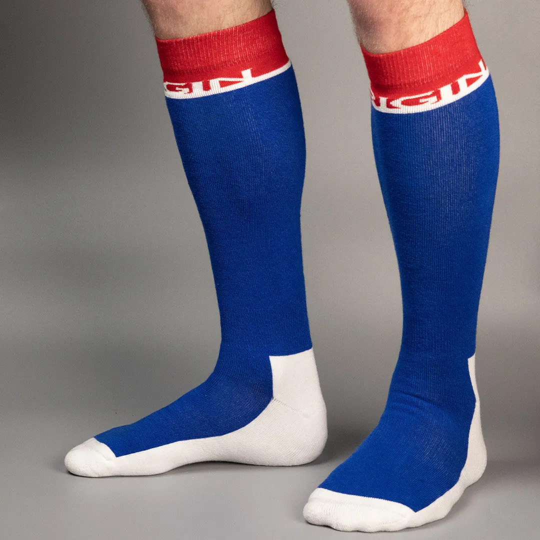 Anthem Knee-High Sock-Royal Blue