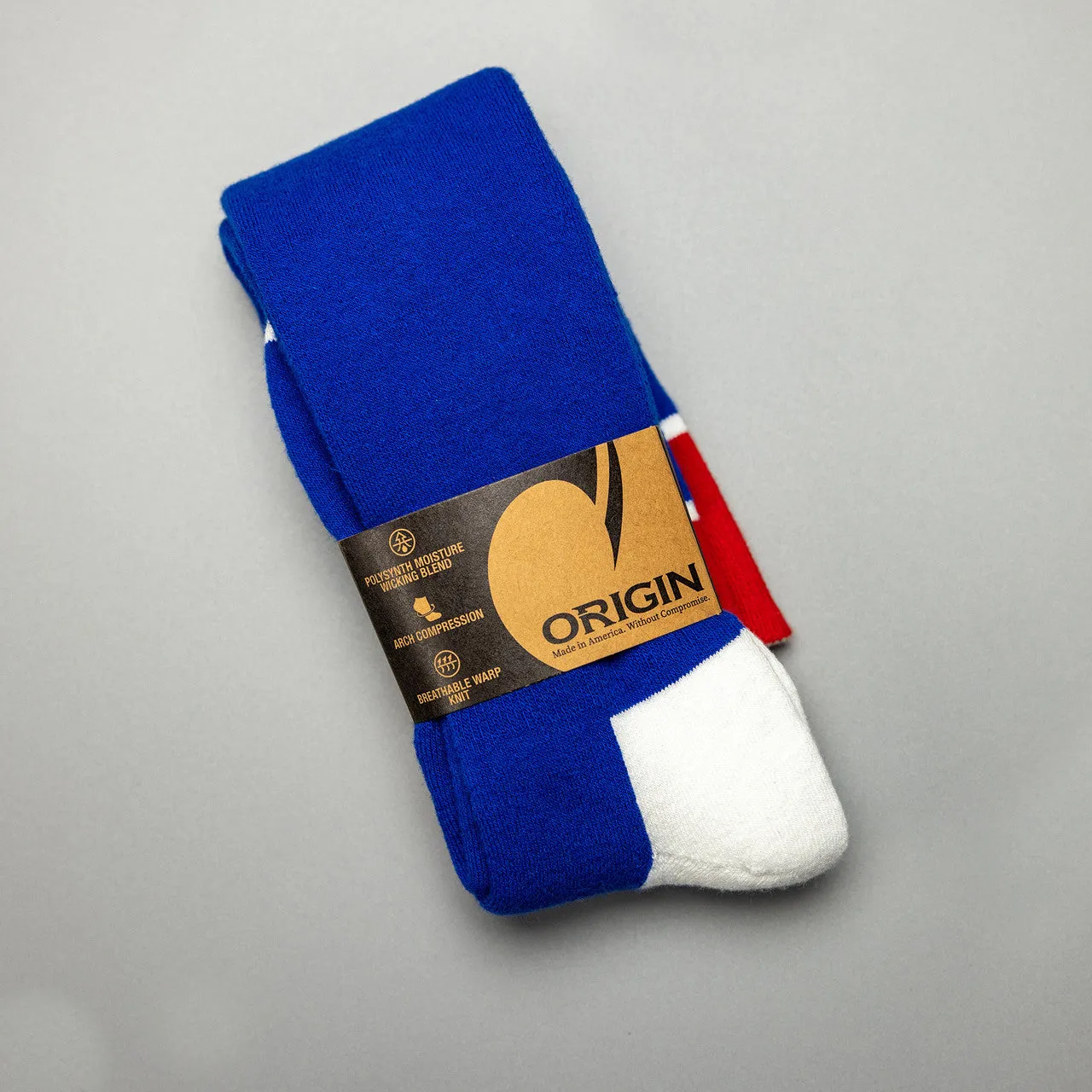Anthem Knee-High Sock-Royal Blue