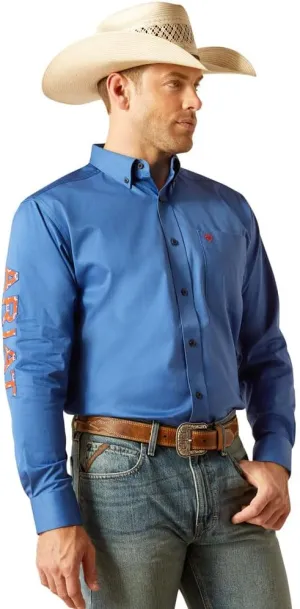 ARIAT Men's Team Logo Twill Classic Fit Shirt