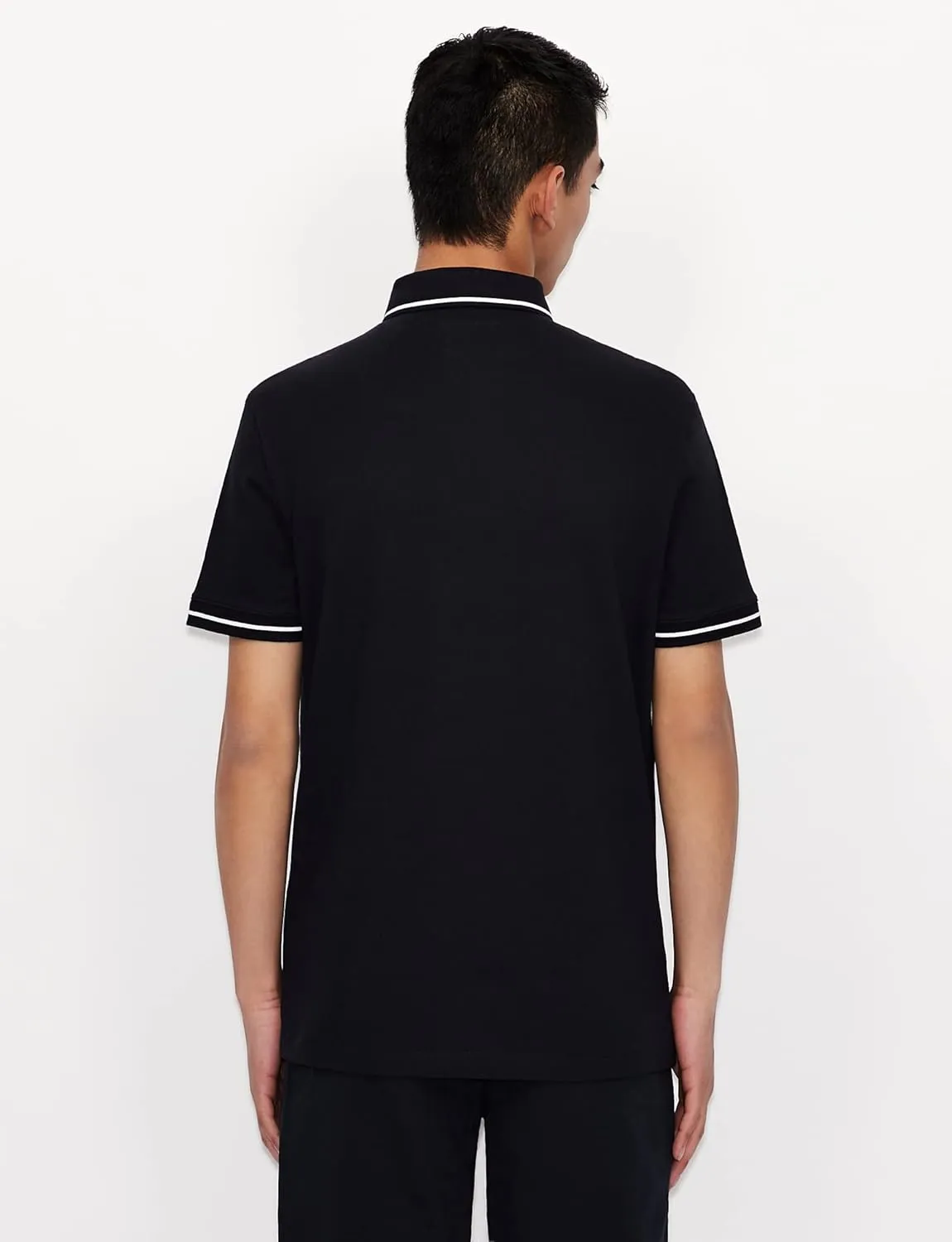 Armani Exchange Men's Embroidered Icon Logo Polo Shirt