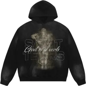 Arnodefrance Men Vintage Washed Graphic Hoodies Printing Graffiti Hoodie Cotton Warm Pullover