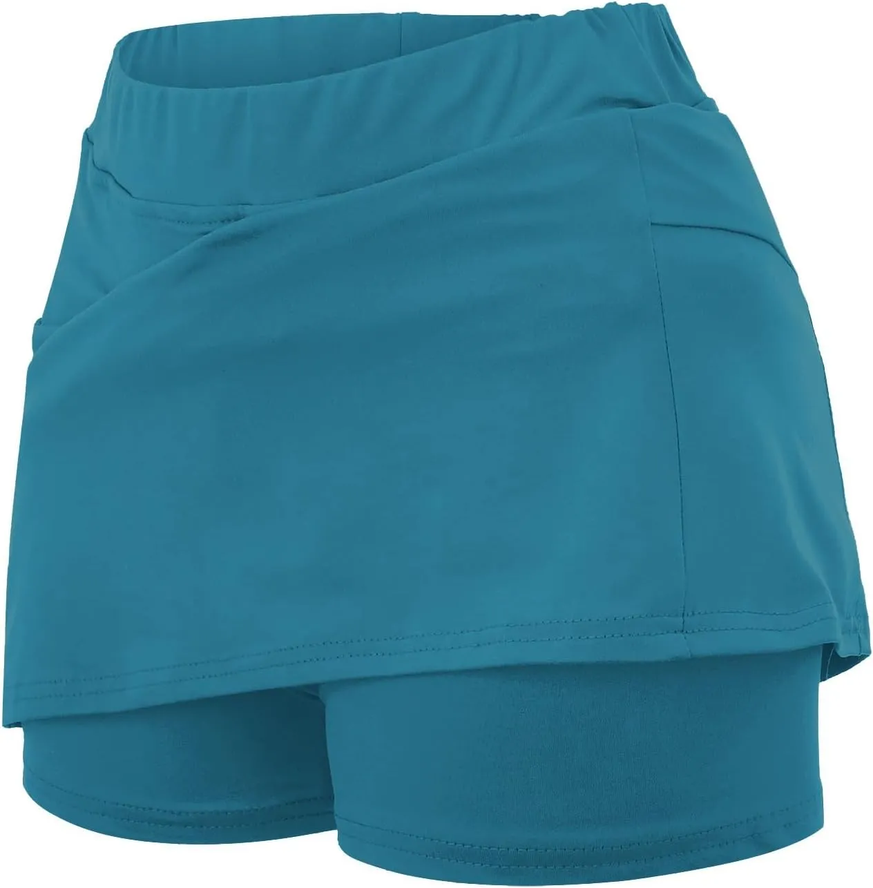 Athletic Skirt with Shorts Womens Golf Skirts High Waisted Tennis Skirt Tummy Control Plus Size Skort with Pockets