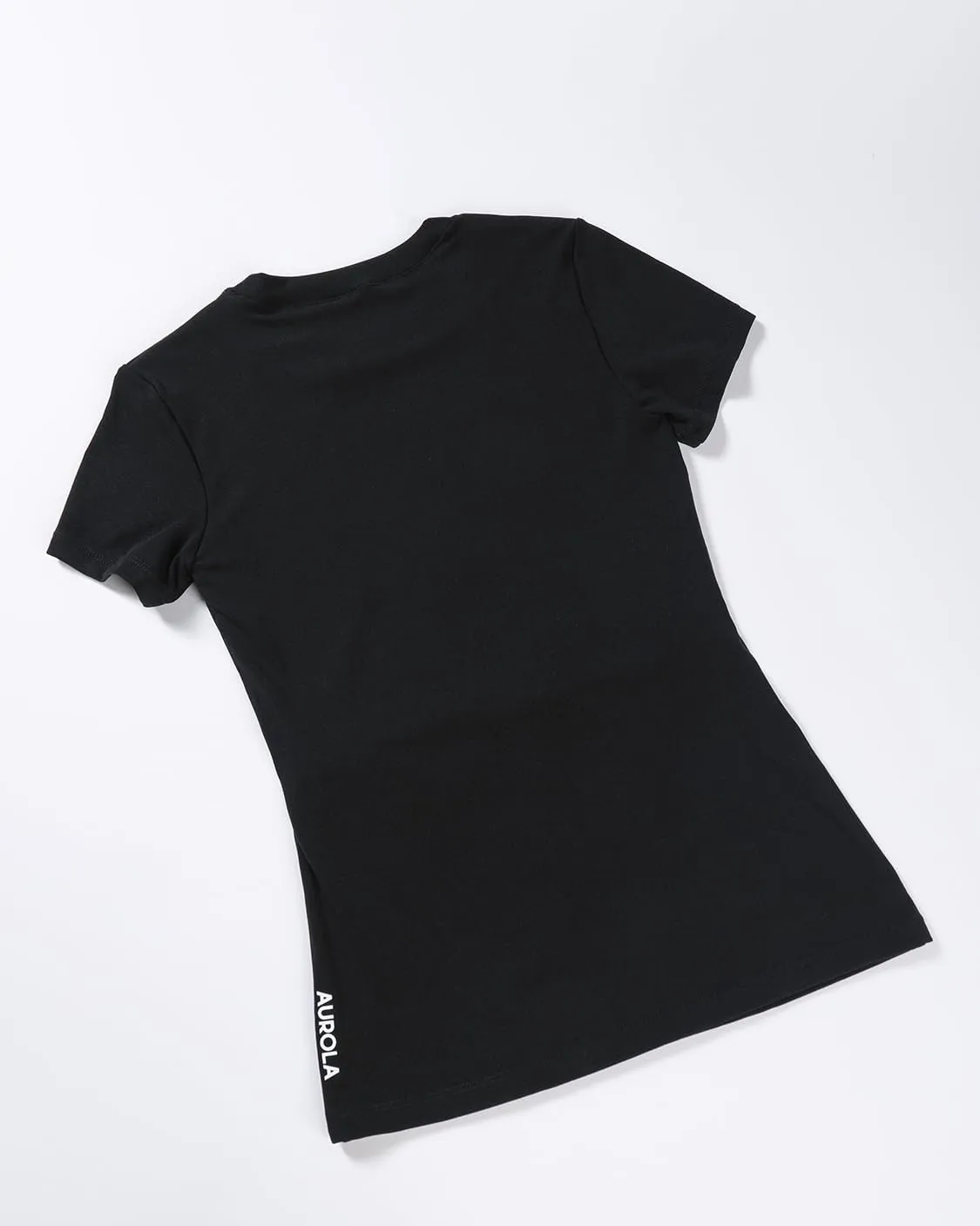 AUROLA Everyday Fitted T-Shirt for Women,Crew Neck Basic Short Sleeves T ShirtCrop Tops Modal Slim Fit Tee