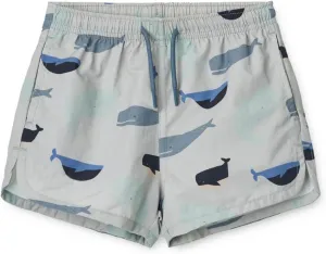 Baby Toddler Boys Swim Trunks Quick Dry Swim Shorts Blue Striped Swimsuits Light Weight Board Shorts Beach Wear