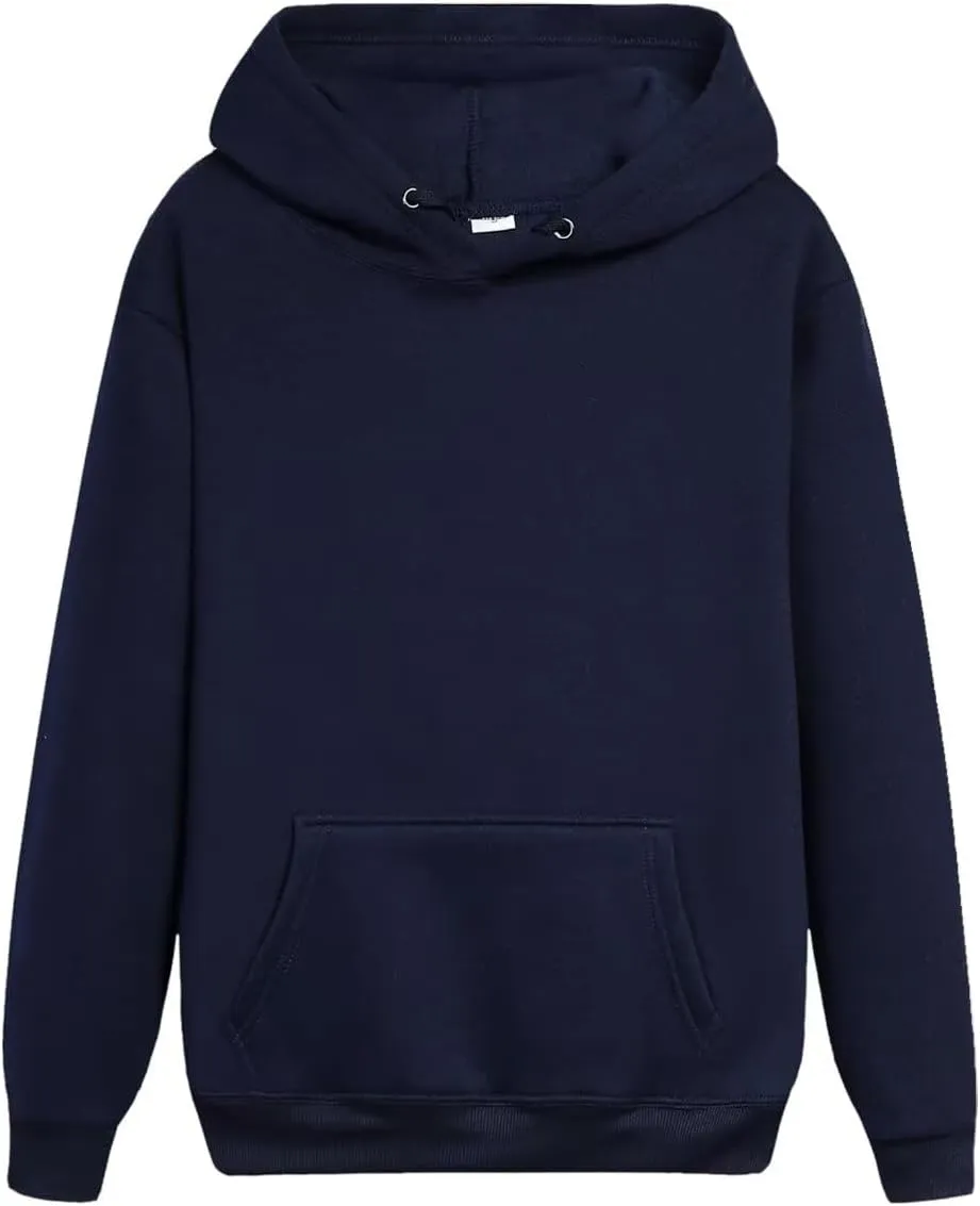 babyhealthy Womens Casual Hoodies Fleece Sweatshirts Long Sleeve Sweaters Pullover with Pocket
