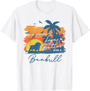 Beabull Life is Better Vintage Sunset T-Shirt