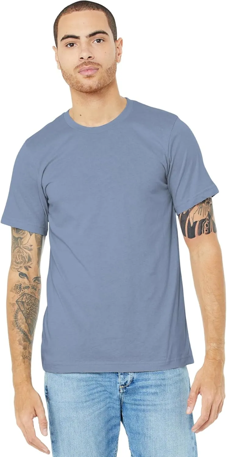 Bella   Canvas Adults Unisex Heather CVC T-Shirt