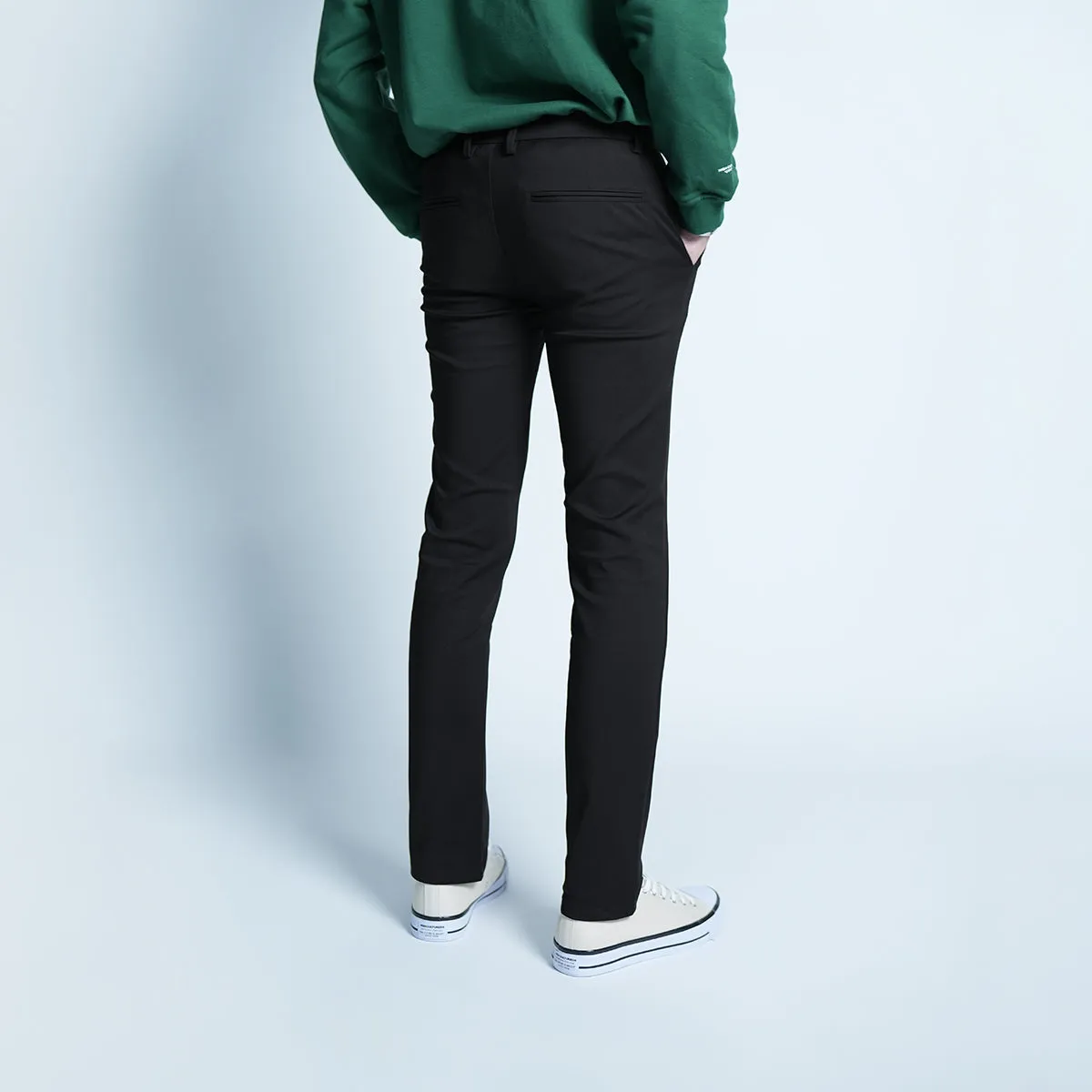 Black Slack Long Pants - 73