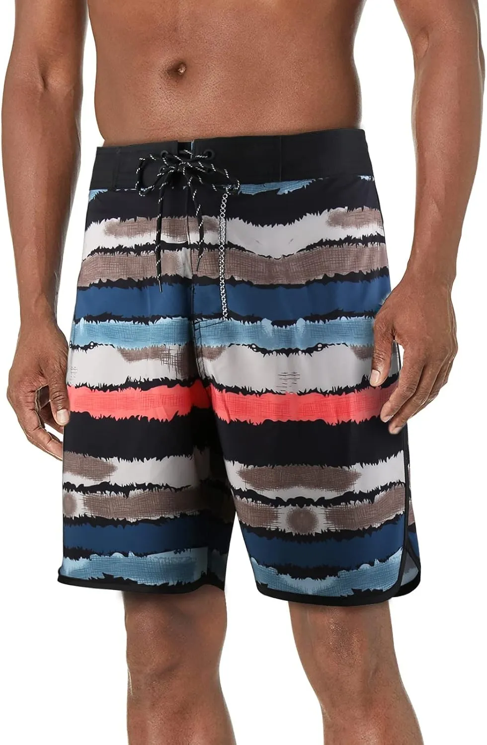 BOOMCOOL Mens Swim Trunks 2 Pcaks Swim Shorts Boardshorts Beach Shorts with Funny Swimwear Bathing Suits for Men