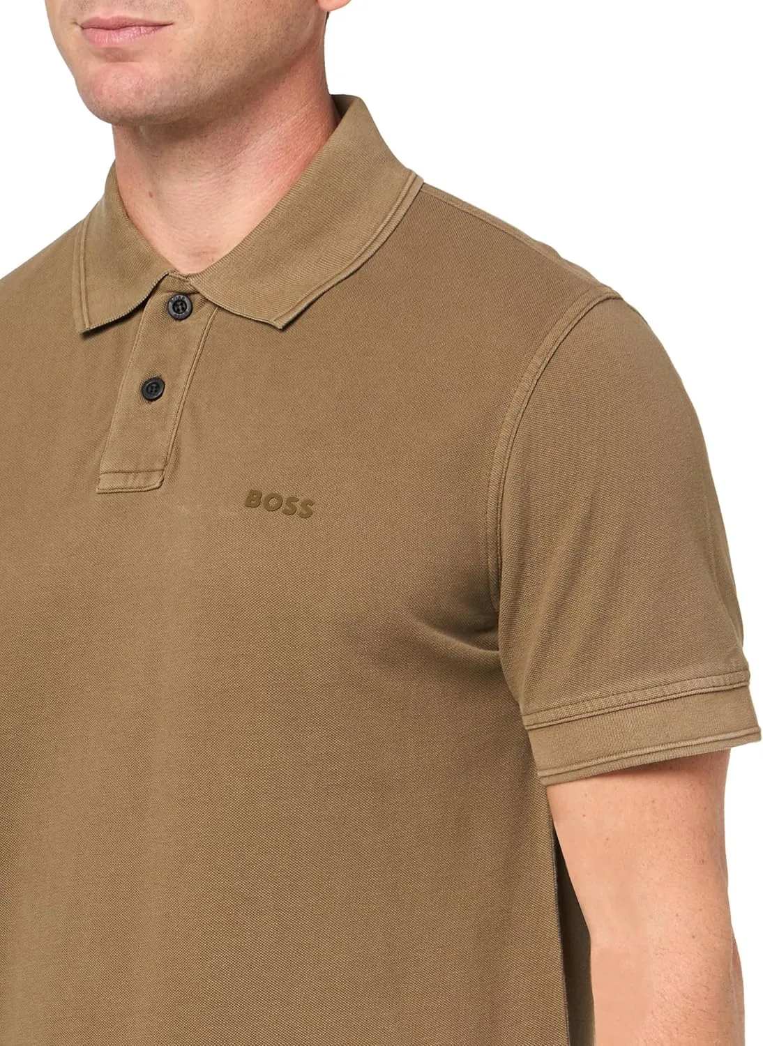 BOSS Men's Basic Short Sleeve Pique Polo Shirt