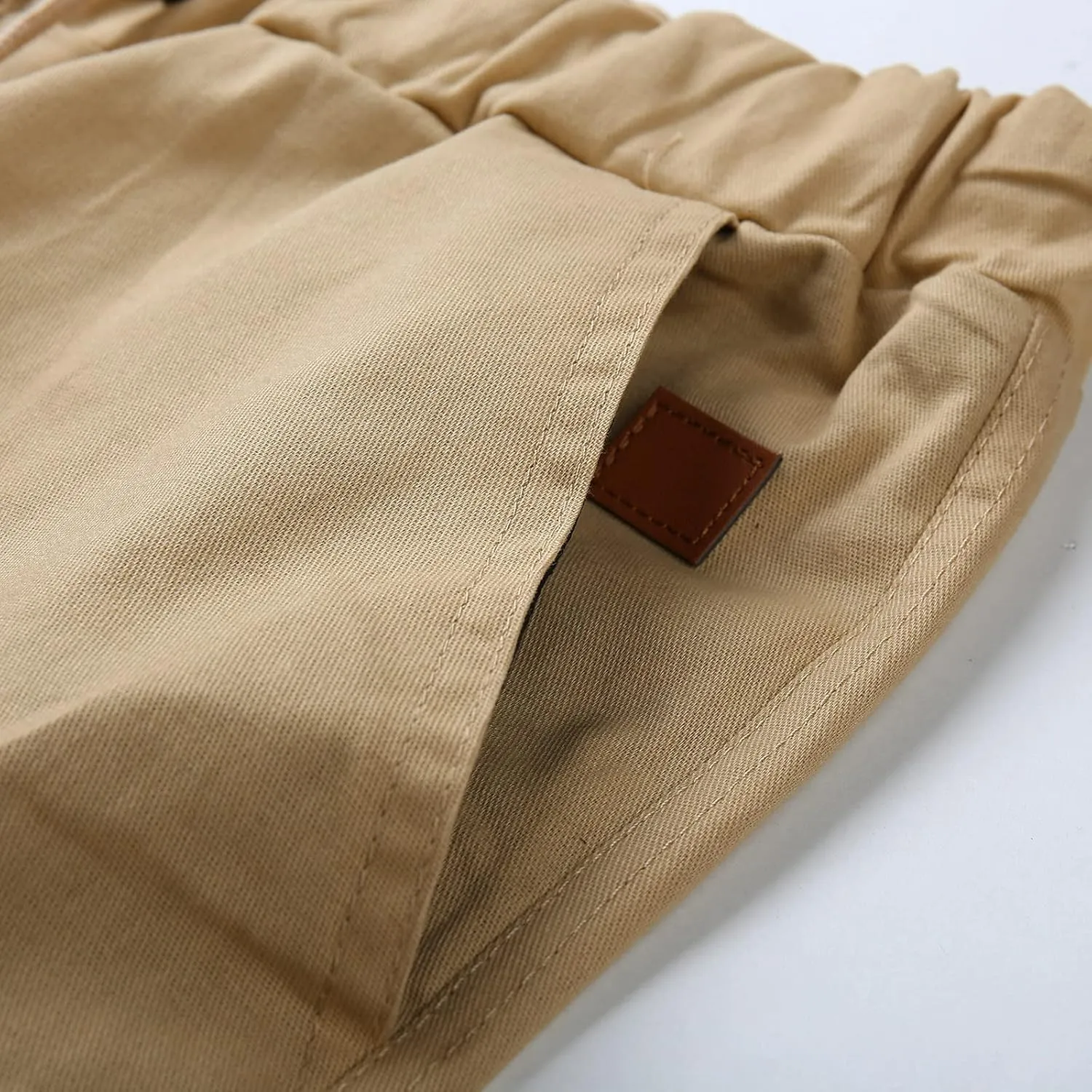 Cargo Joggers for Men Slim Fit Elastic Waist Outdoor Jogging Sweatpants Hiking Work Casual Pants Multi Pockets