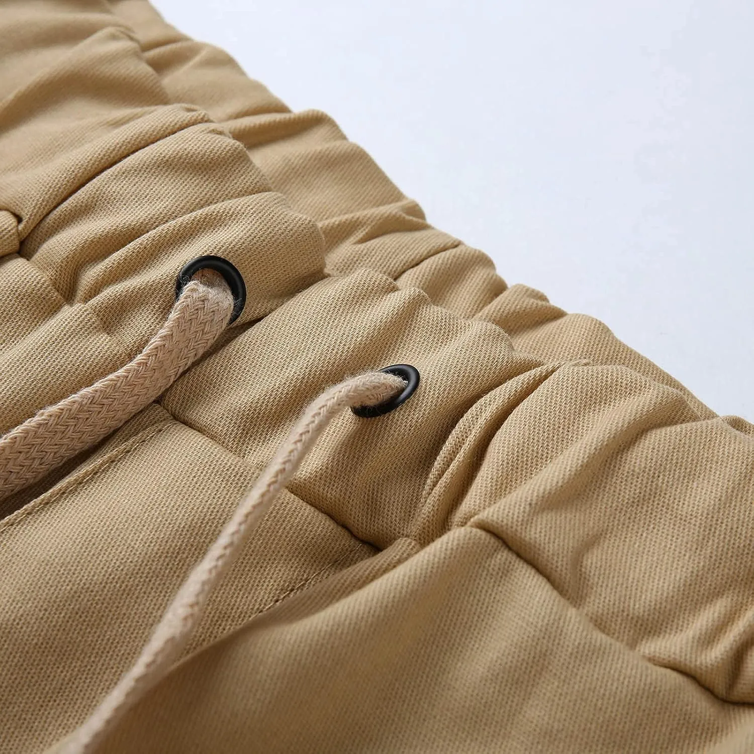 Cargo Joggers for Men Slim Fit Elastic Waist Outdoor Jogging Sweatpants Hiking Work Casual Pants Multi Pockets