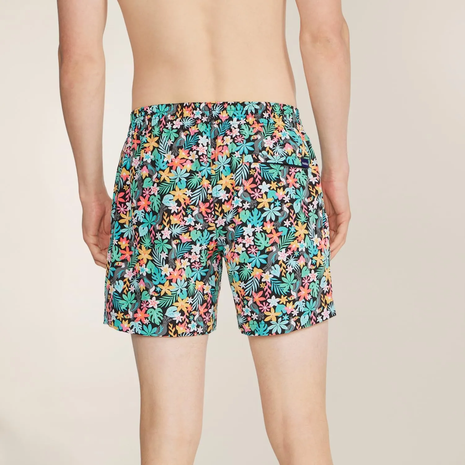 Chubbies Mens Swim Trunks  Mens Swim Shorts with 4-Way Stretch, 5.5 Beach Shorts with Elastic Waist, Drawstring,Mesh Lining