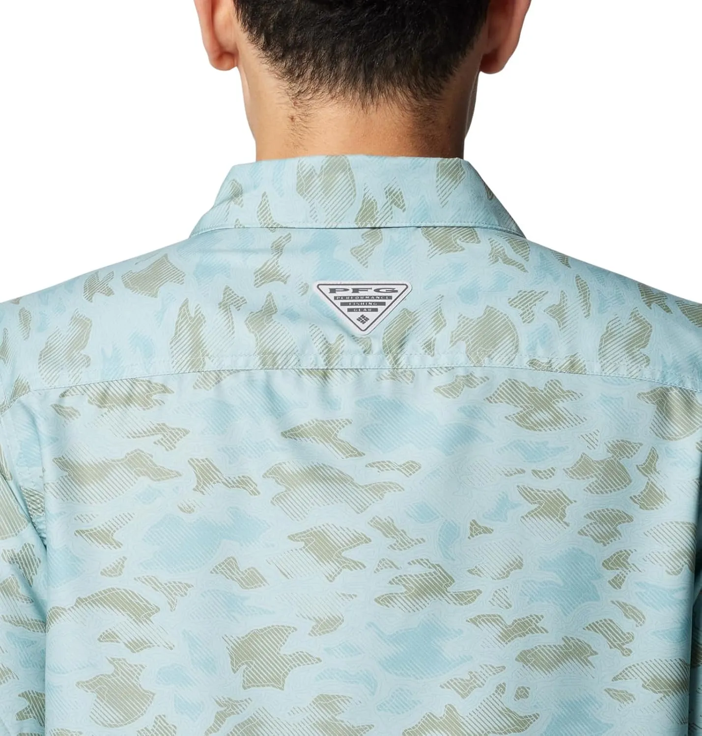Columbia Men's PFG Uncharted Printed Short Sleeve Shirt