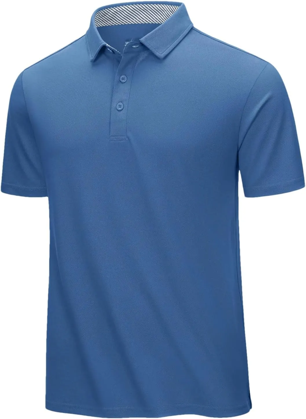 Dcvmvmn Mens Summer Cotton Blend Golf Polos Shirts Work T-Shirts Quick Dry Casual Short Sleeve Tops Tee