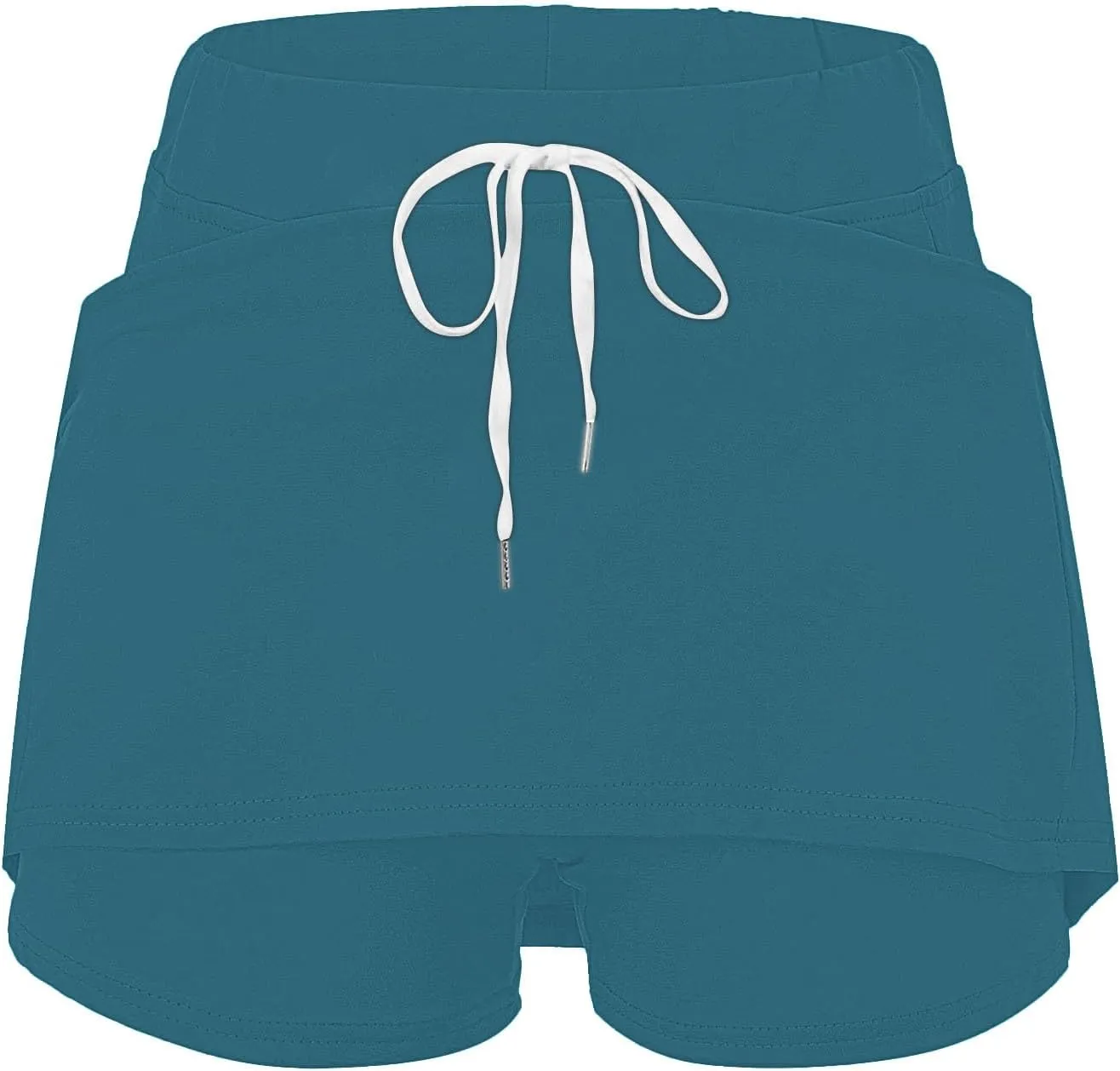 DDAPJ pyju Tennis Skirts for Women Summer Drawstring High Waisted Golf Skorts Running Athletic Skorts for Pickleball Casual