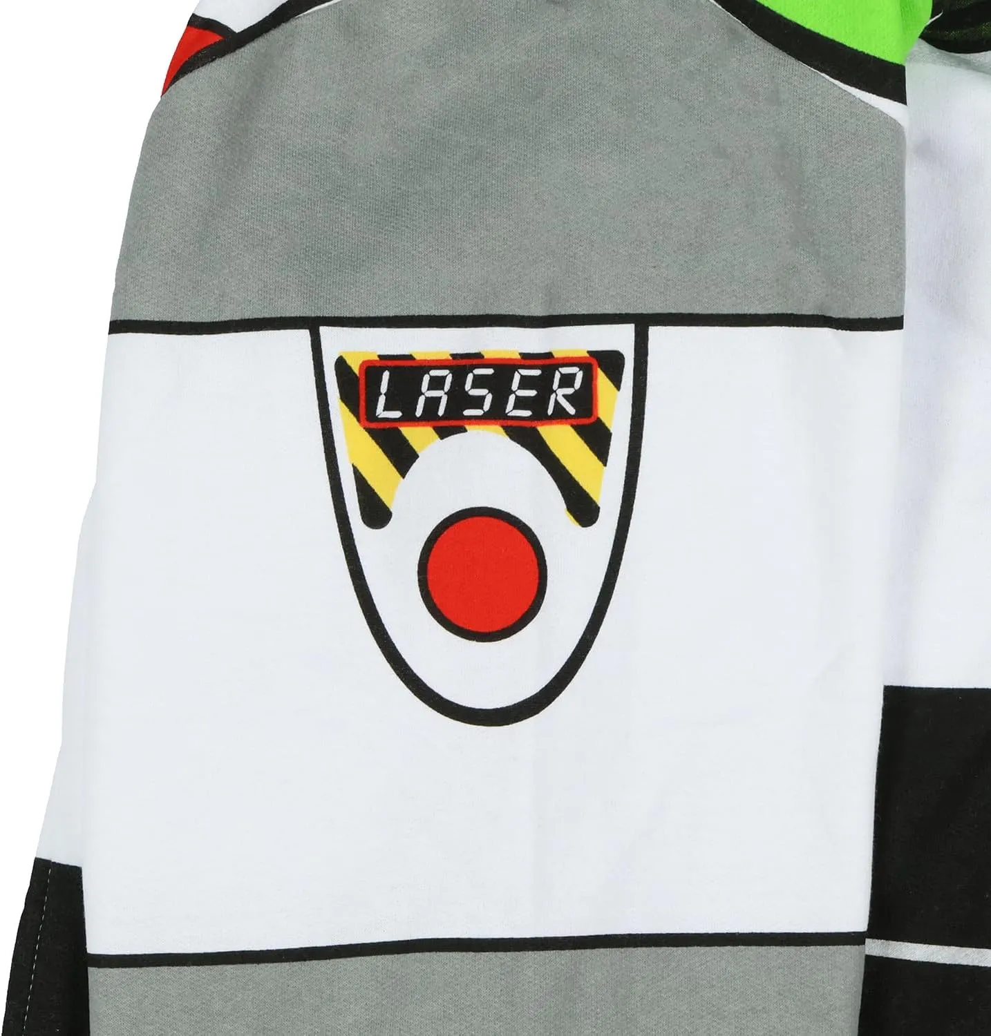 Disney Pixar Toy Story Men's I Am Buzz Lightyear Astronaut Costume Adult Sweatshirt Zip Hoodie