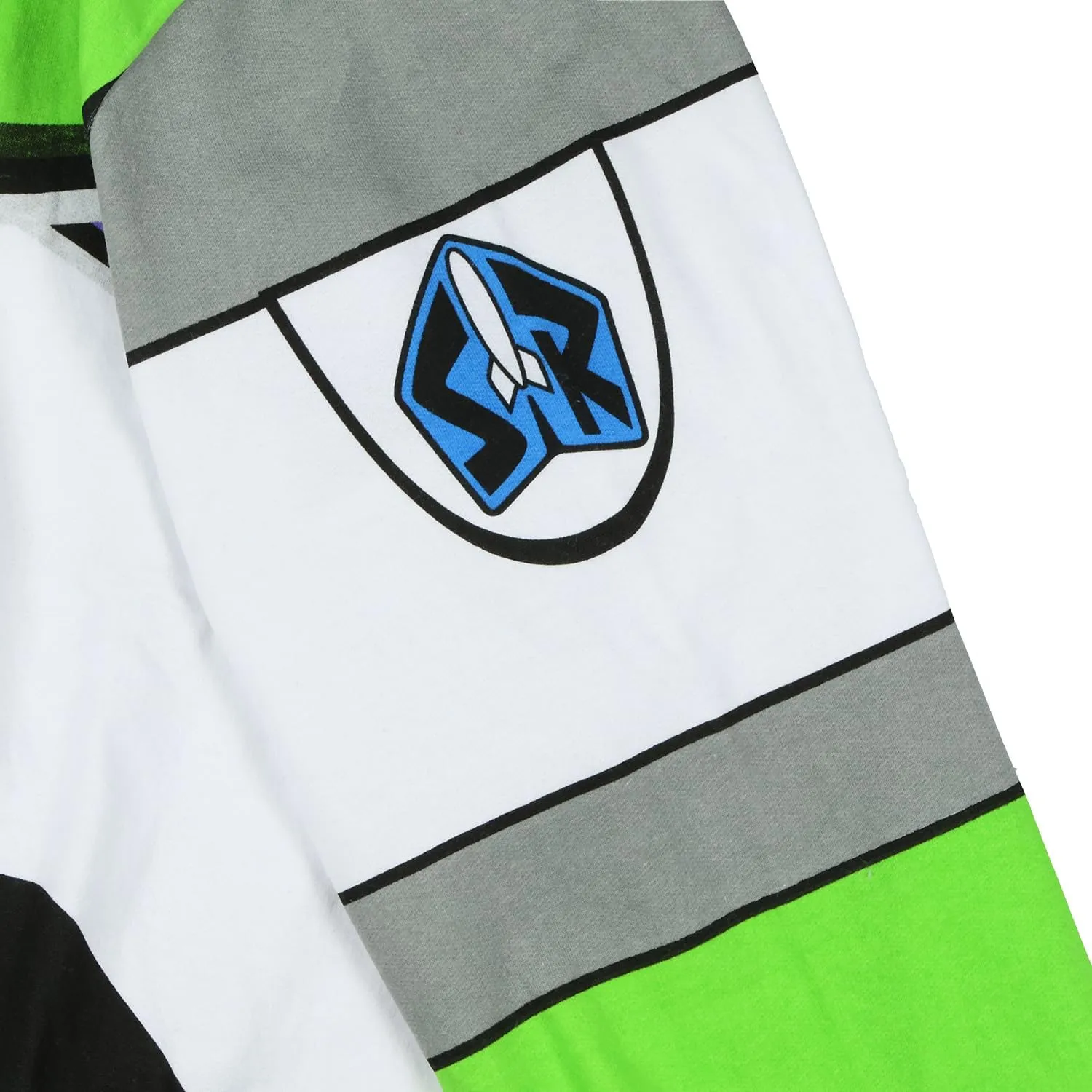 Disney Pixar Toy Story Men's I Am Buzz Lightyear Astronaut Costume Adult Sweatshirt Zip Hoodie