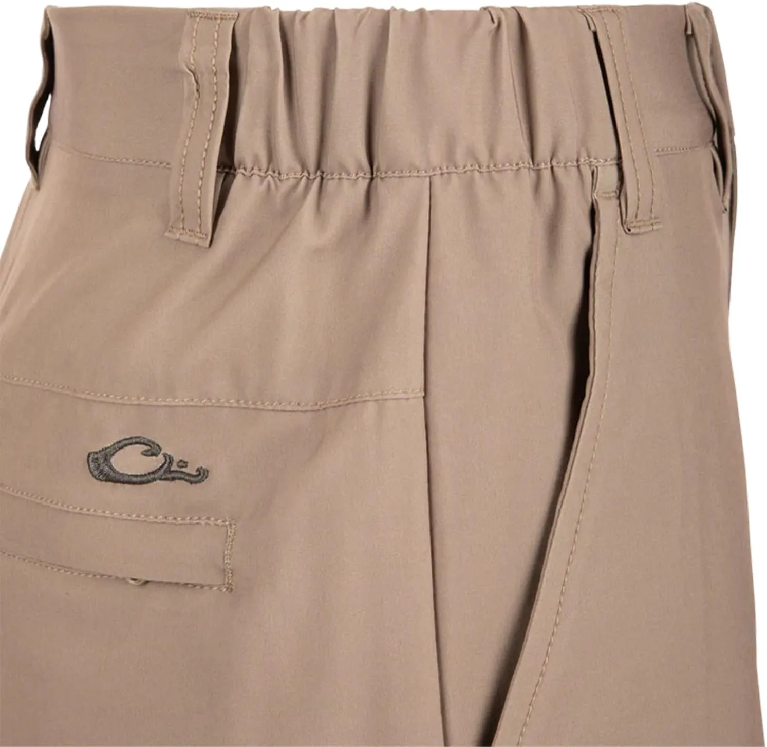 Drake Waterfowl Men's Traveler Trek Short - Lightweight Quick Dry Moisture-Wicking Everyday Casual Shorts w/Multiple Pockets