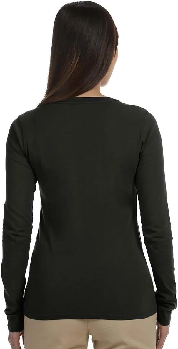 Econscious EC3500 Ladies Cotton Long Sleeve T Shirt.
