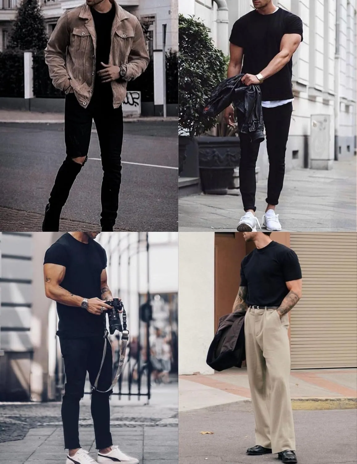 Ekouaer Mens Mock Turtleneck Short Sleeve Knit T Shirts Slim Fit Basic Thermal Tops Lightweight Tee S-XXXL