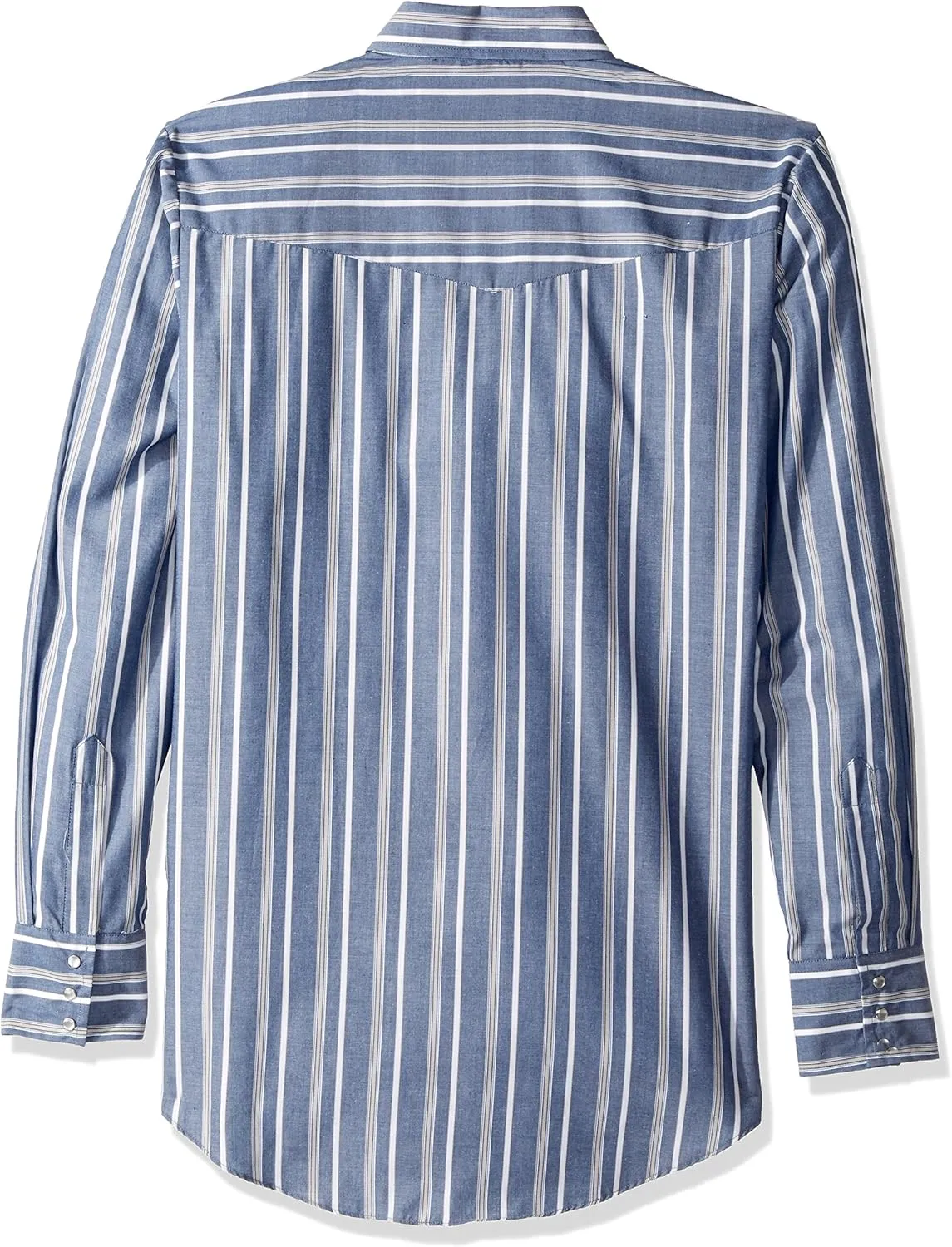 ELY CATTLEMAN Men's Long Sleeve Stripe Western Shirt
