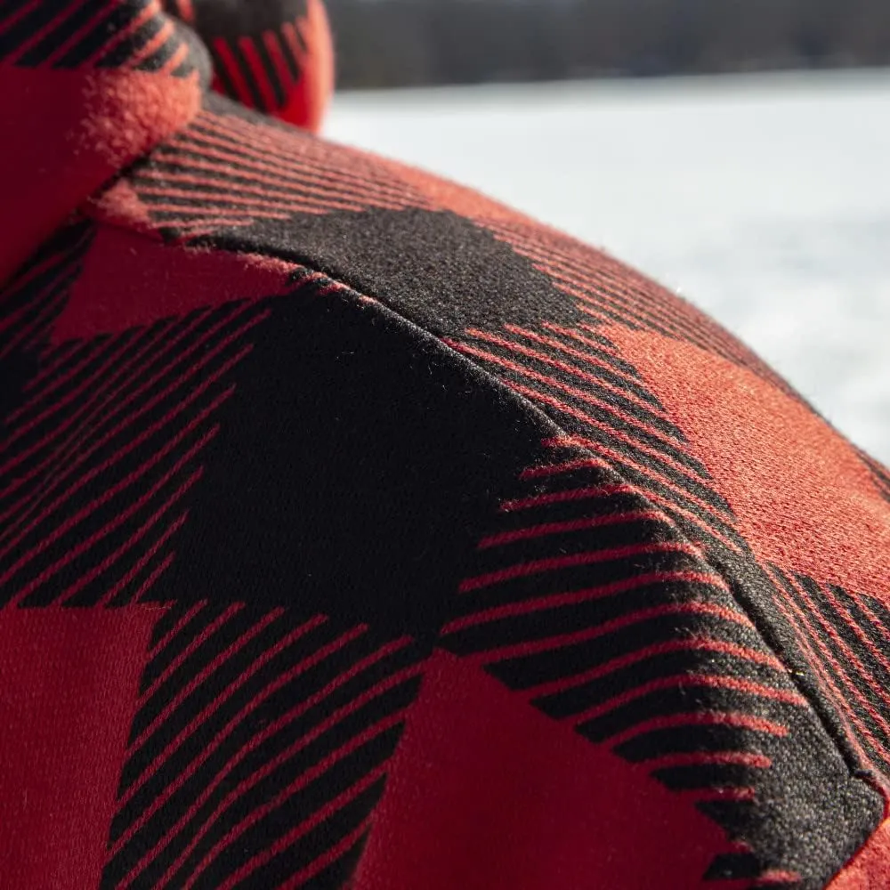 Eskimo Plaid Cotton Hoodie
