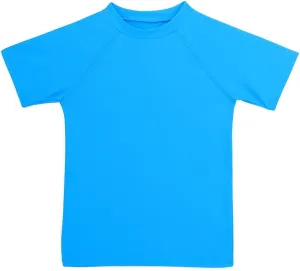 ESTAMICO Boys Short Sleeve Rash Guard Shirt Quick Dry Swimwear UPF 50  Protection Athletic Swim Tee