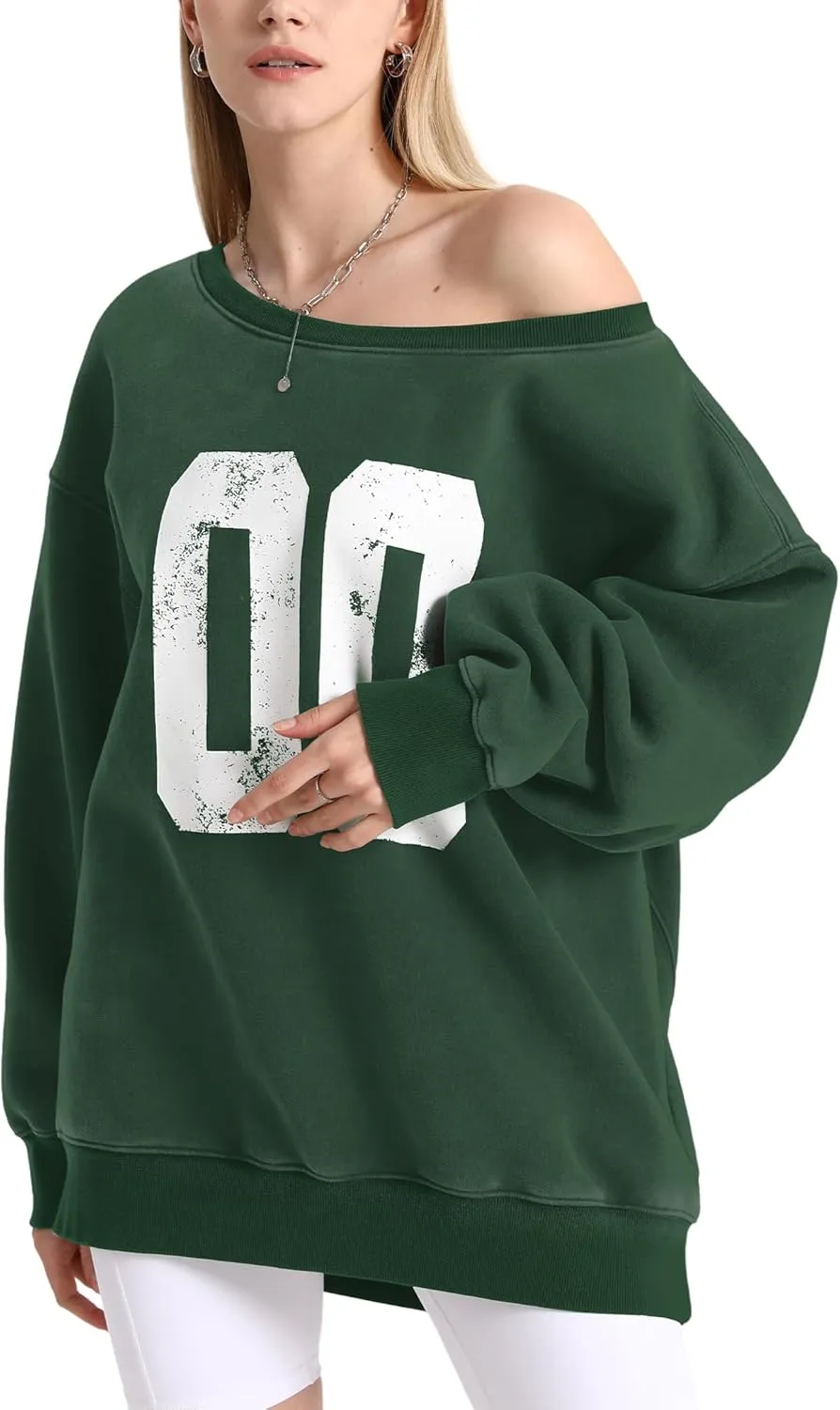 FAIABLE Womens Off-Shoulder Hoodie Heavyweight Hoodies Graphic Vintage Acid Wash Hoodie Fleece Hoodies for Women