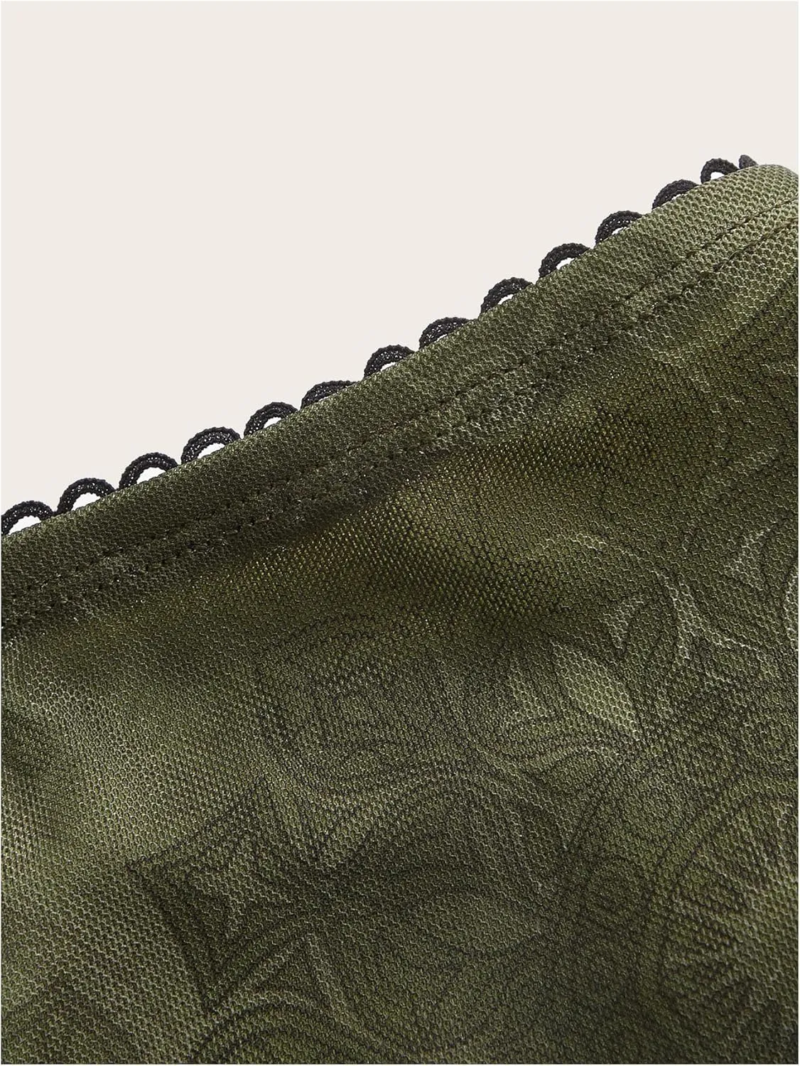 Floerns Women's Plus Size Paisley High Waisted Pencil Skirt Y2k Fishtail Hem Long Skirts