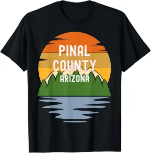 From Pinal County Arizona Vintage Sunset T-Shirt