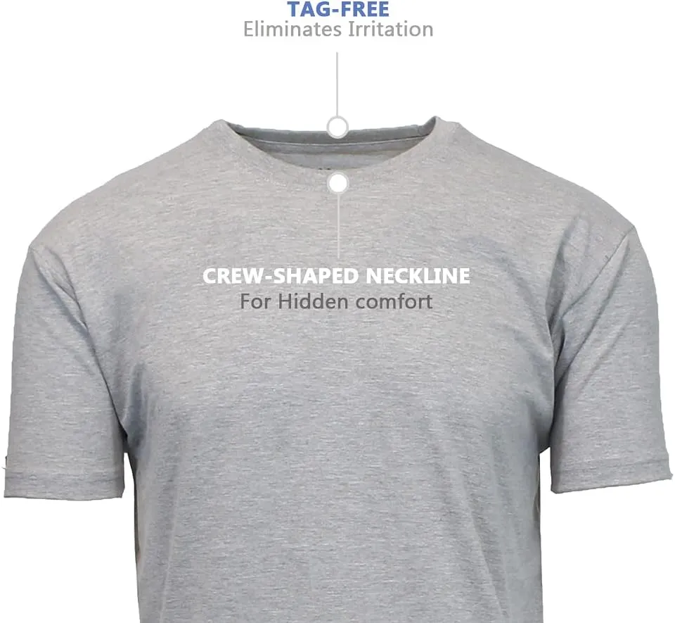 Galaxy by Harvic Men's Crew Neck T-Shirt