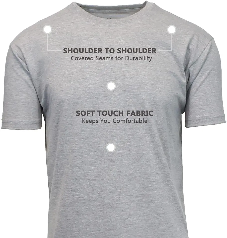 Galaxy by Harvic Men's Crew Neck T-Shirt