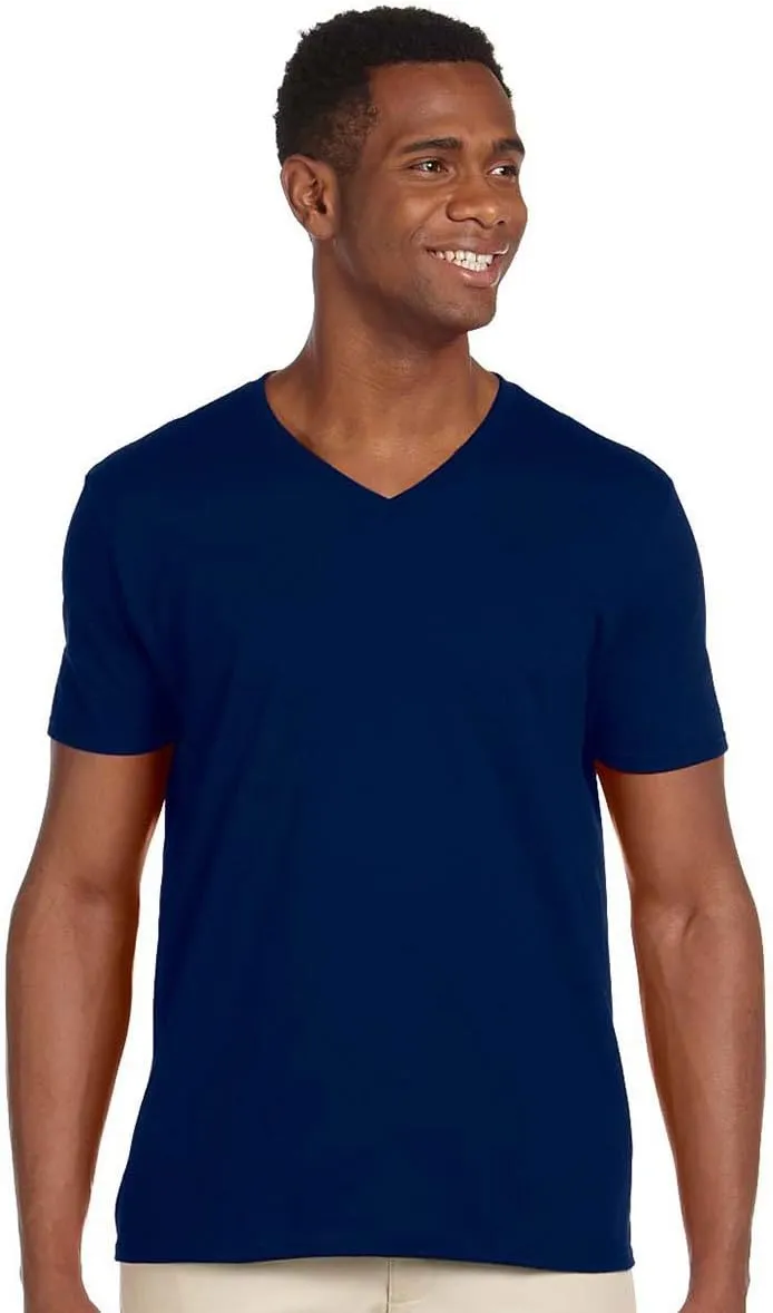 Gildan G64V00 Men's Softstyle V-Neck T-Shirt