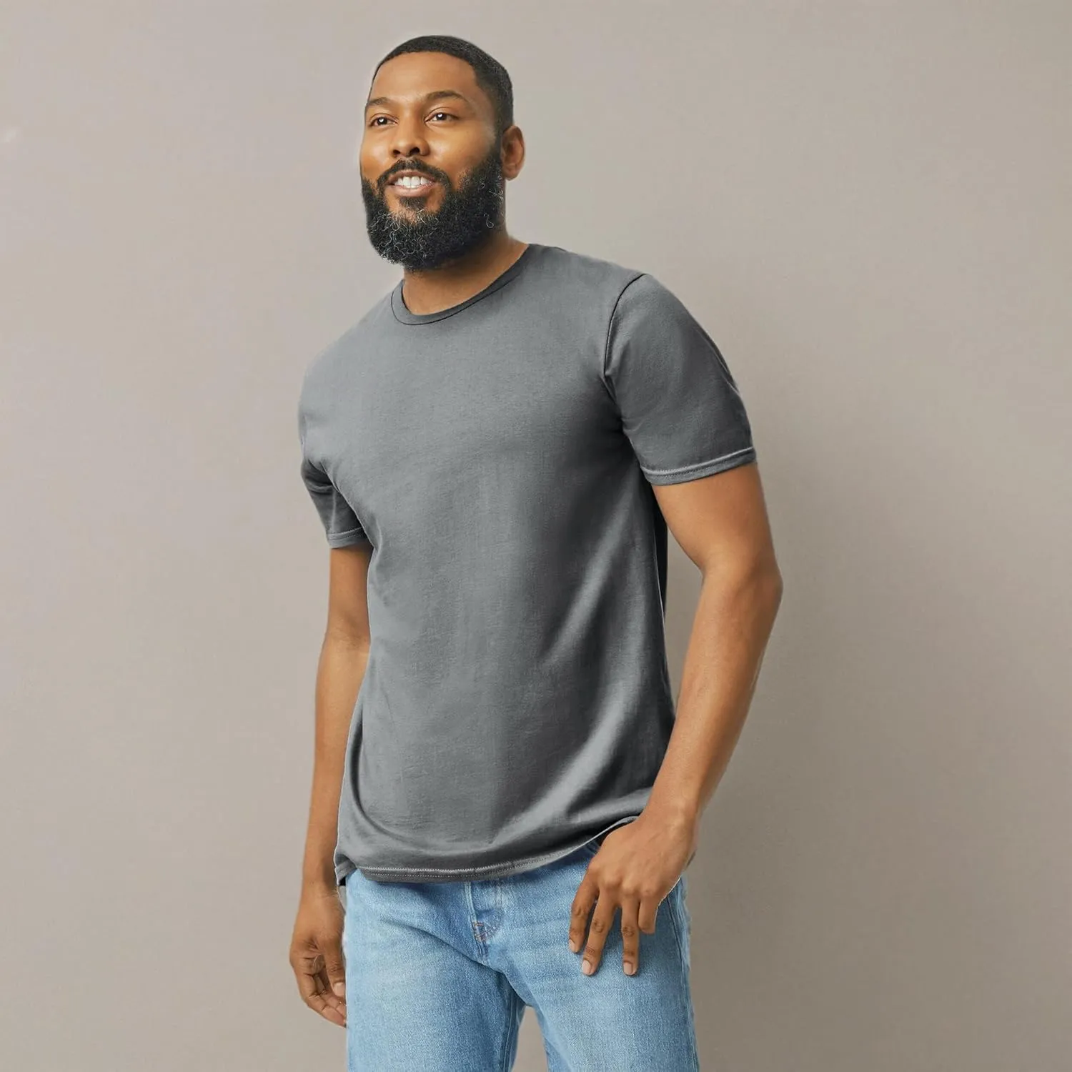 Gildan Unisex Adult Softstyle Cotton T-Shirt, Style G64000, Multipack