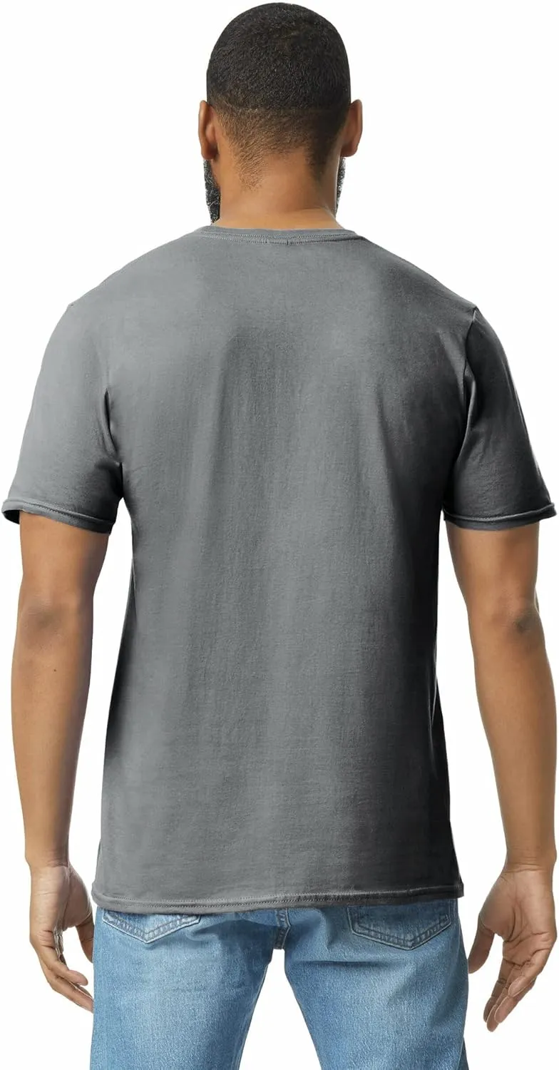 Gildan Unisex Adult Softstyle Cotton T-Shirt, Style G64000, Multipack