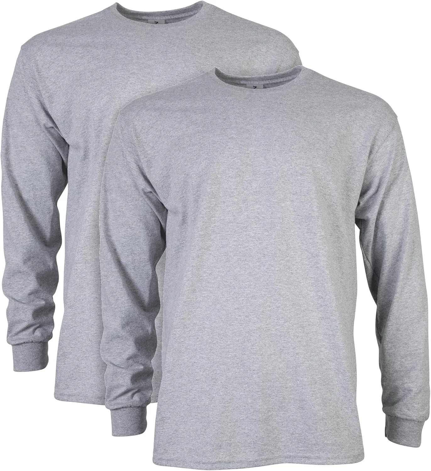 Gildan Unisex Adult Ultra Cotton Long Sleeve T-Shirt, Style G2400, Multipack