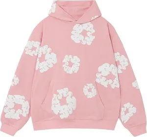Graphic Vintage Hoodies Printed Hoodie Sweatshirt Casual Oversized Long Sleeve Streetwear Hooded Pullover Y/Z
