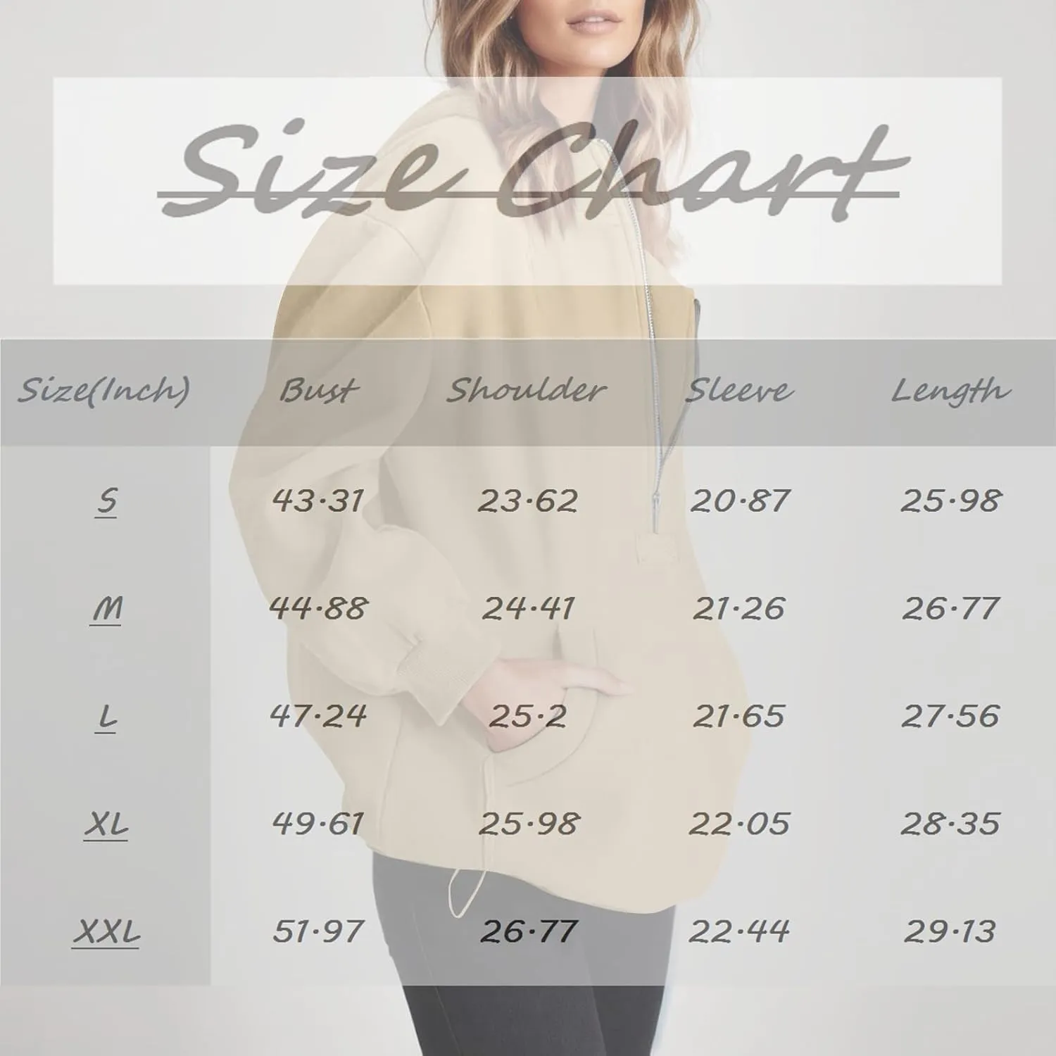 Half Zip Pullover Women Trendy Fleece Quarter Zip Y2k Hoodie Drop Shoulder Baggy Comfy Oversized Sweatshirt w/Pockets