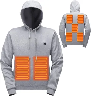 Heated Hoodie for Men Women Heated Sweatshirt Heated Hunting Jacket Warm USB Electric Coat Winter Work Clothes Unisex